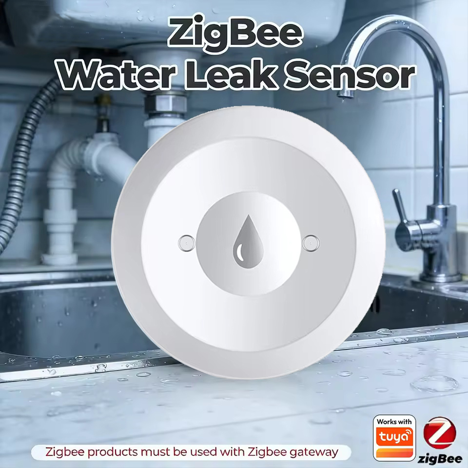 Kitchen Appliances Video - Sensor Air Zigbee, Detektor Kebocoran Banjir,