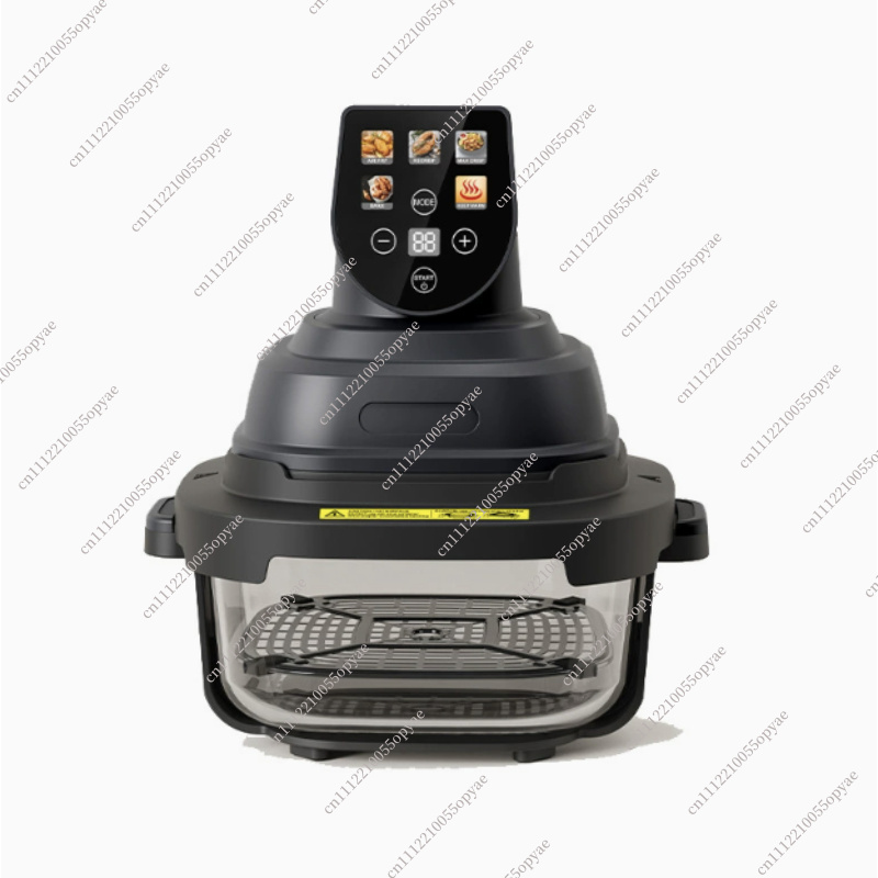 Air Fryer - Penggorengan Udara Kaca Dua Keranjang dengan