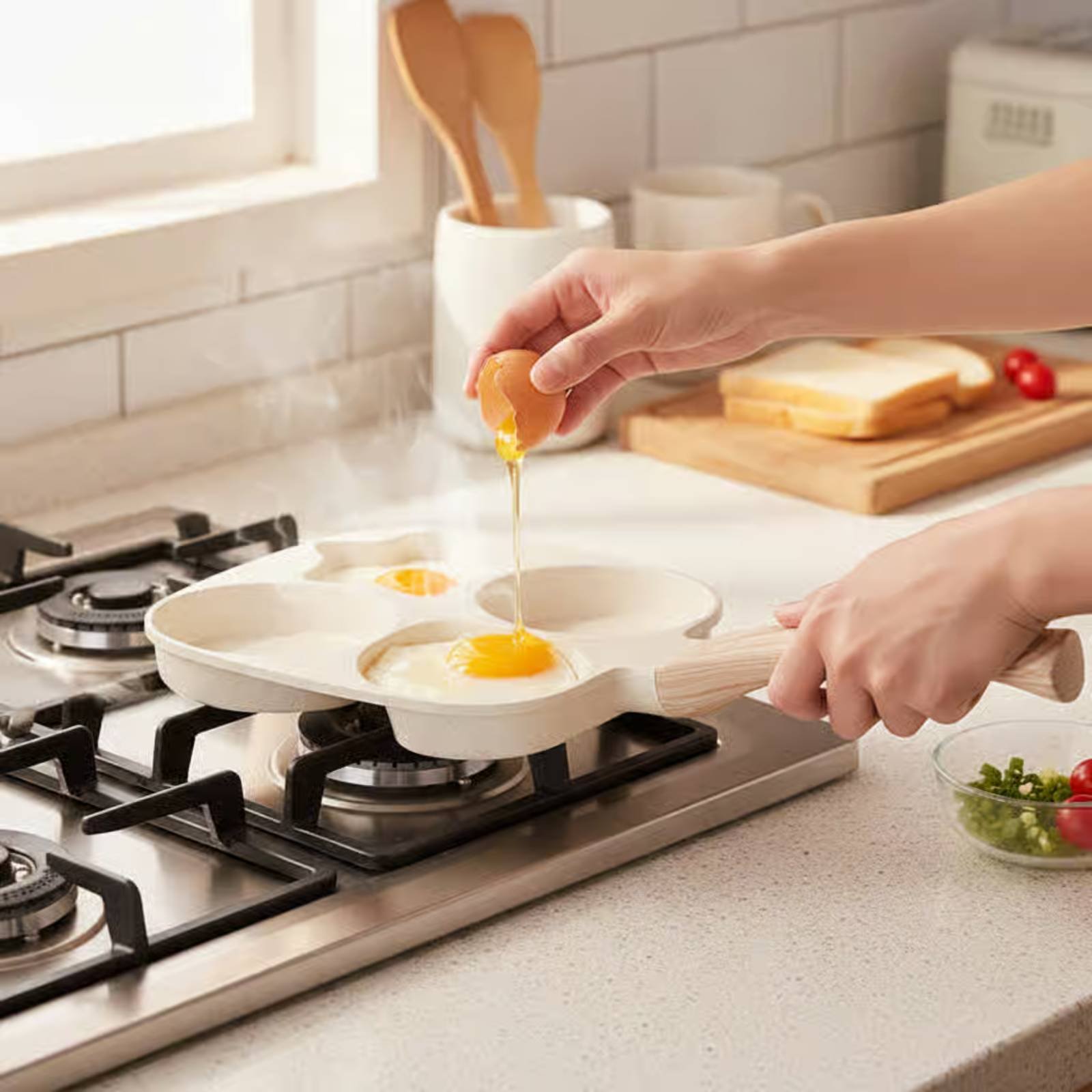 Induction Cooker - Wajan Sarapan Anti Lengket Tahan Lama