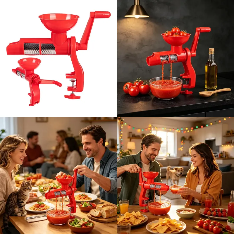 Juicer - Alat Pengolah Makanan Manual dengan Engkol