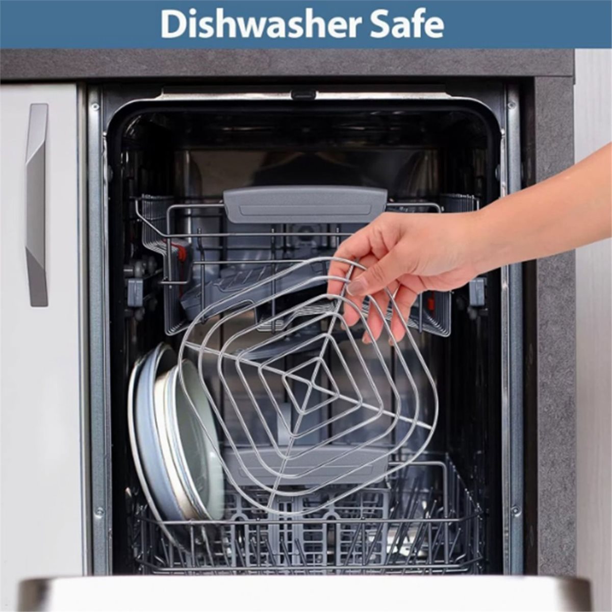 Air Fryer - perbarui. 3 Buah Rak Baja Tahan