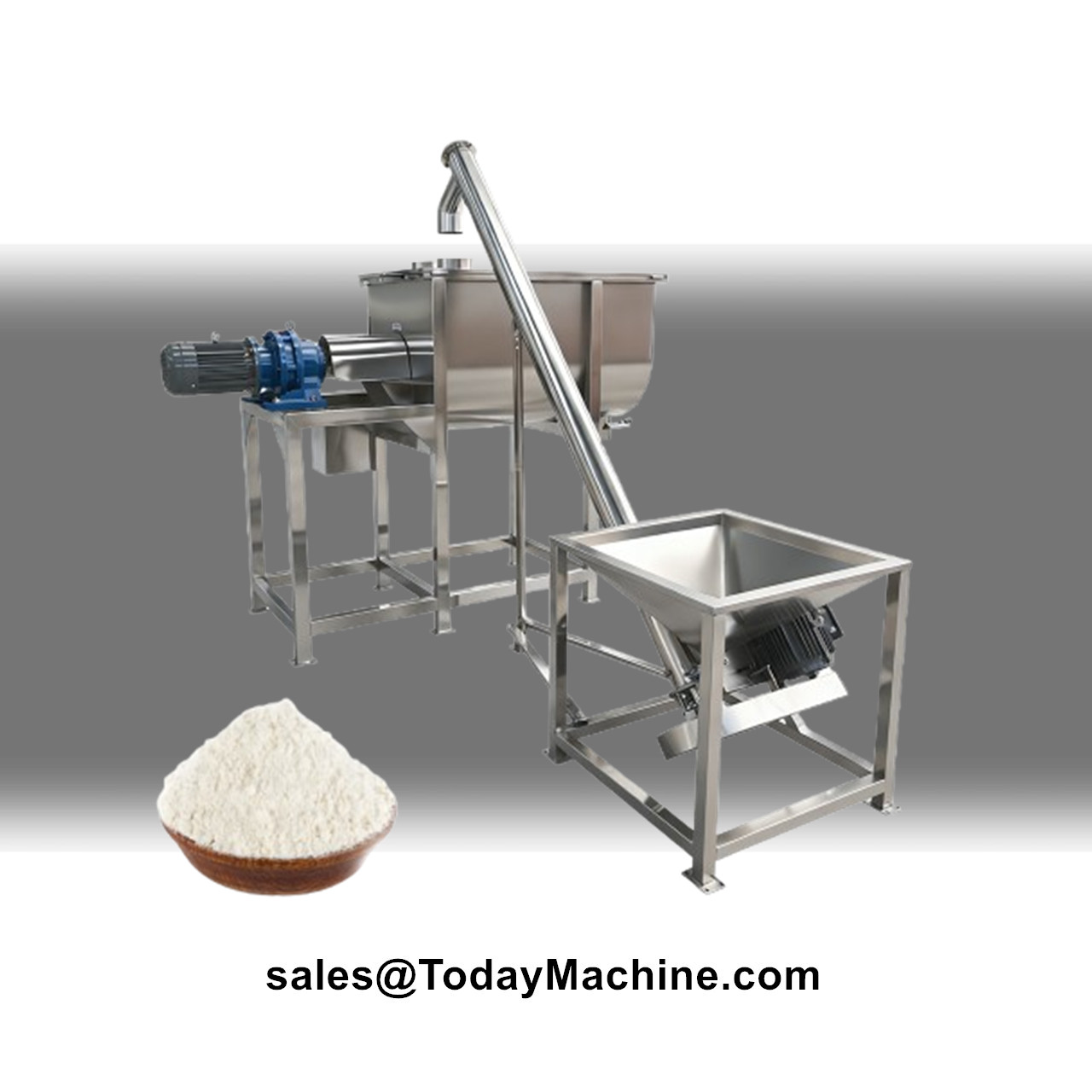 Blender - Mesin Pencampur Tipe Pita untuk Tepung