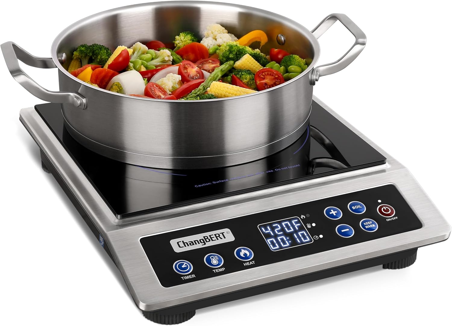Induction Cooktop Portable - Kompor Induksi Portabel Versi Terbaru, Satu