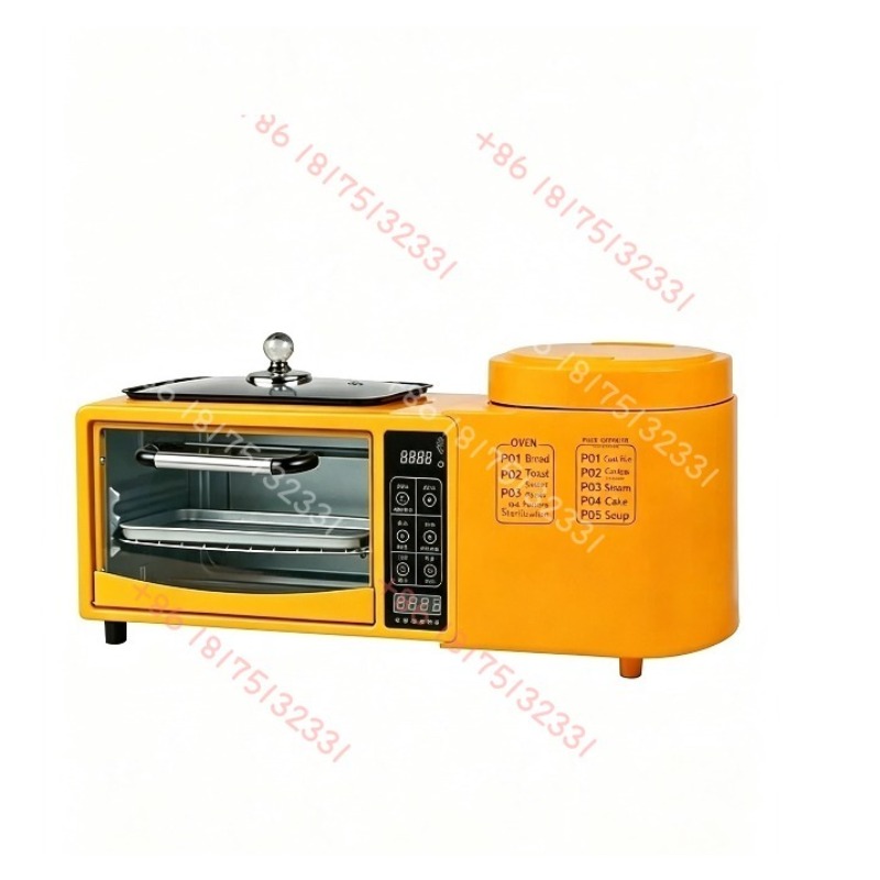 Rice Cooker - Mesin Sarapan Multifungsi 4-in-1: Oven Listrik
