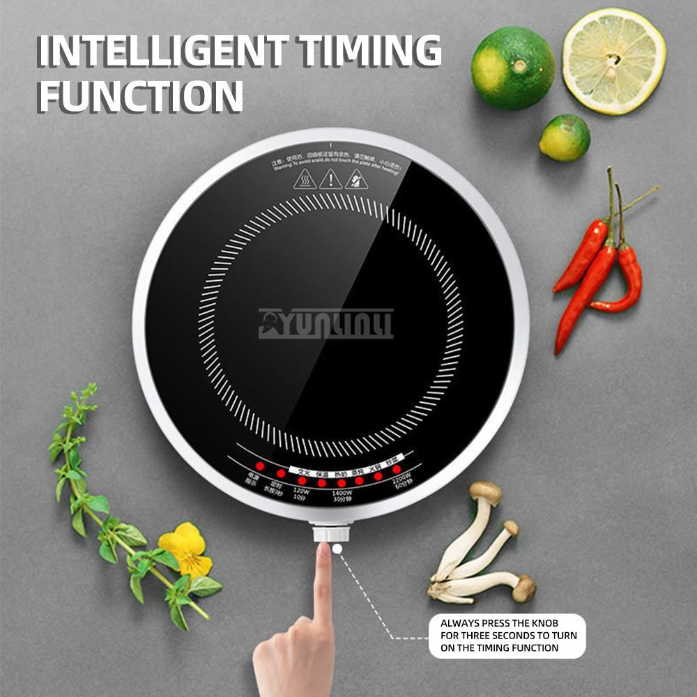 Kompor Induksi Pintar Bulat Ru - Induction Cooktop Portable ulasan dan harga