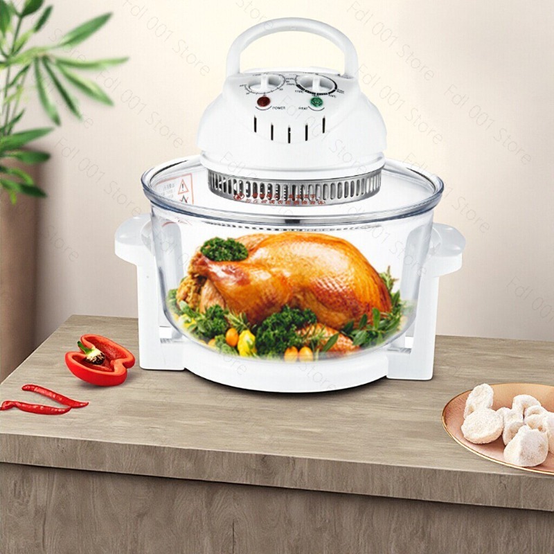 Penggorengan Udara Kaca, Tungk - Air Fryer ulasan dan harga