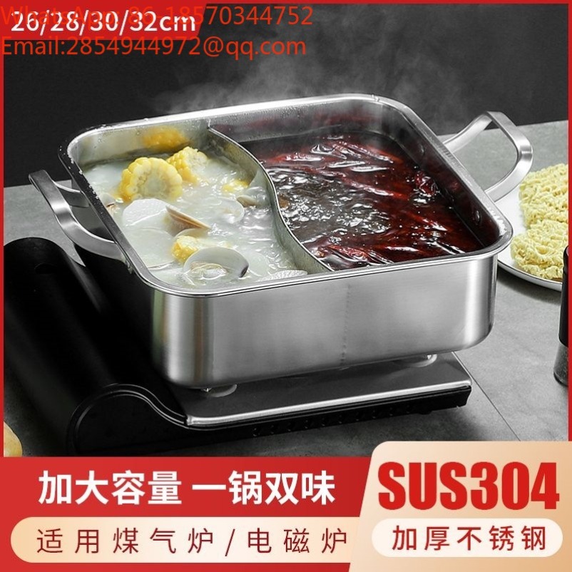 Panci Mandarin Duck dari Baja  - Induction Cooker ulasan dan harga