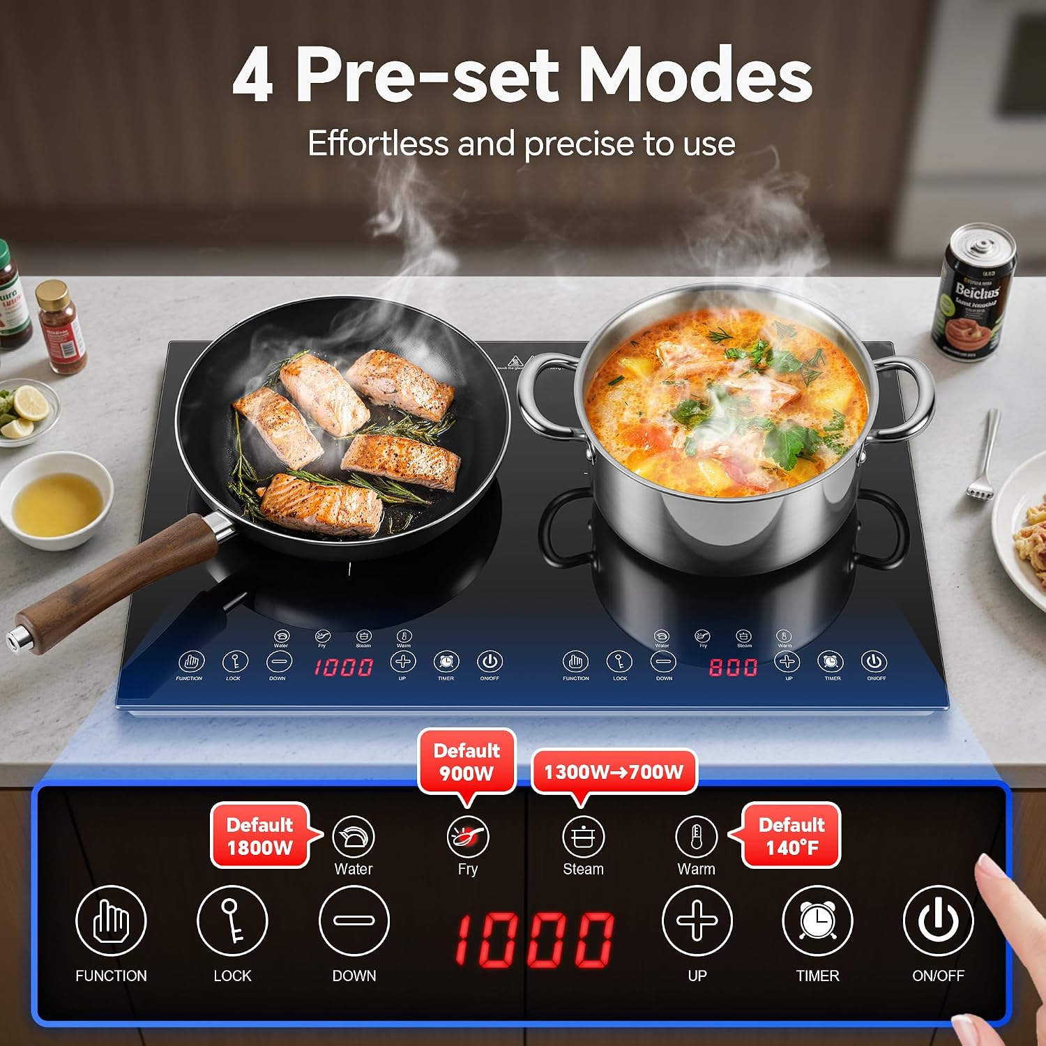 Kompor Induksi Portabel 2 Tung - Induction Cooktop Portable ulasan dan harga