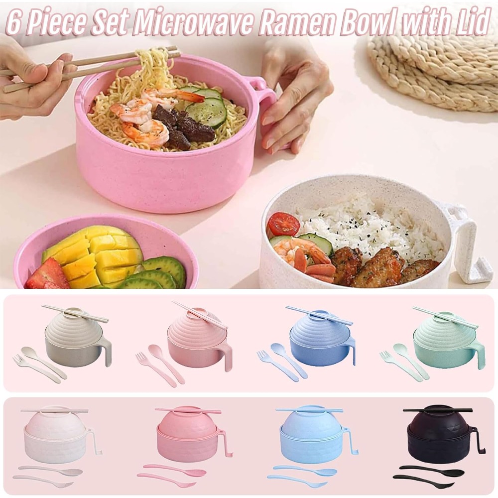 Set Mangkuk Ramen Microwave 6  - Rice Cooker ulasan dan harga