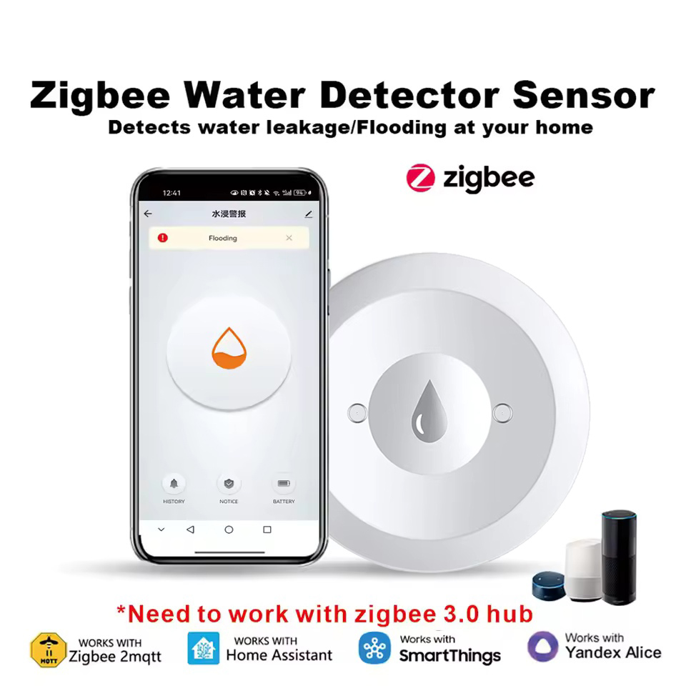 Sensor Air Zigbee, Detektor Ke - Kitchen Appliances Video ulasan dan harga