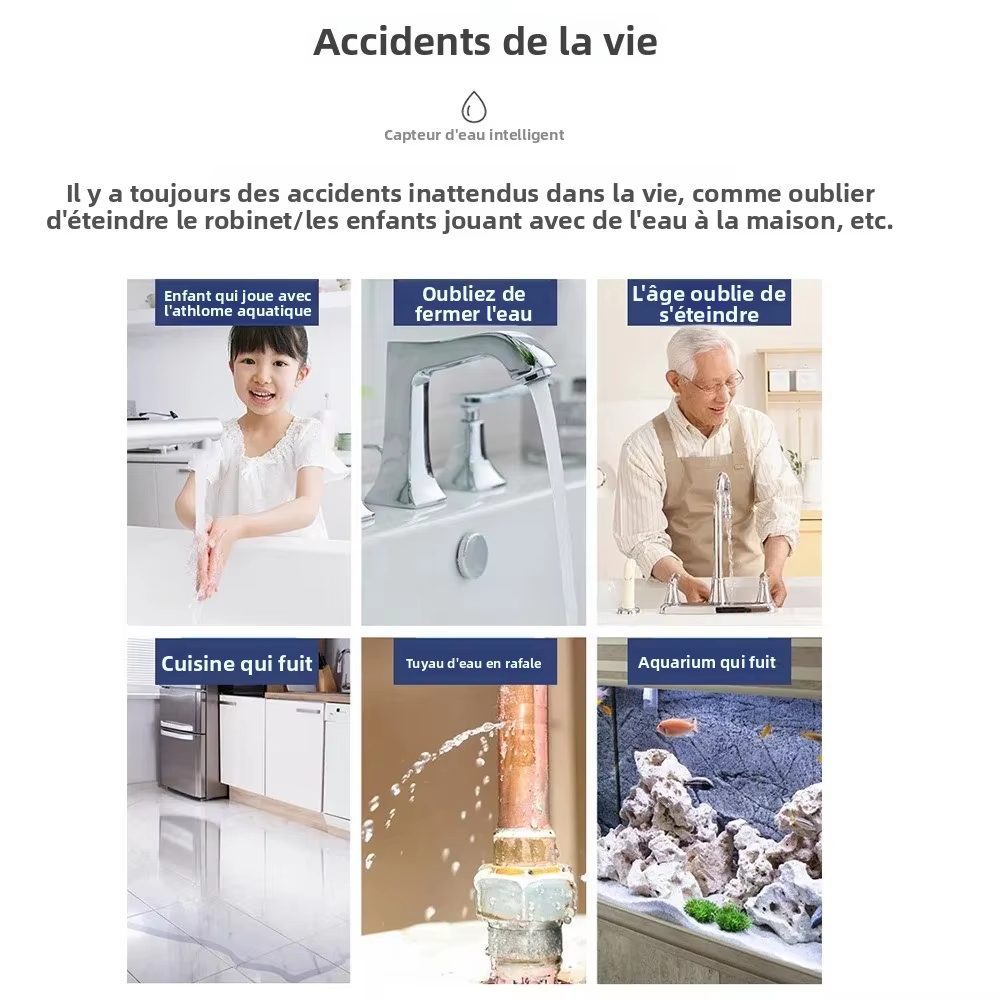 Sensor Kebocoran Air Pintar Tu - Kitchen Appliances Video ulasan dan harga
