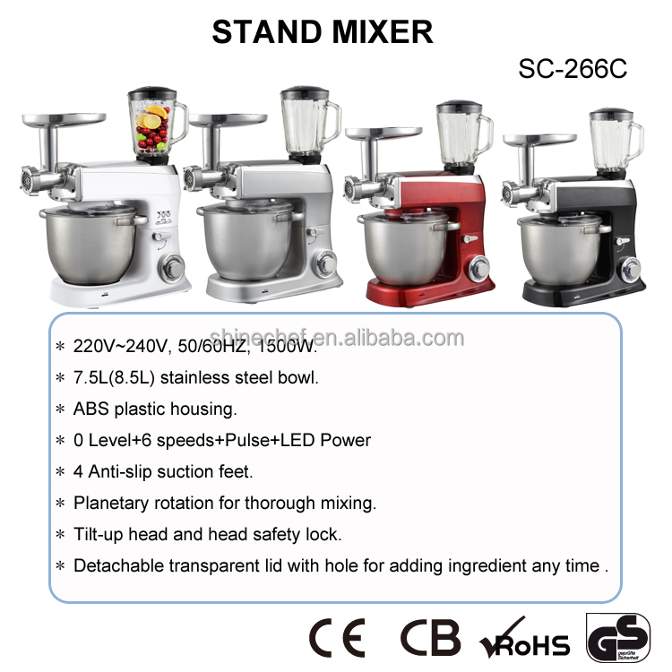Mixer Adonan Elektrik 7.5L 8.5 - Stand Mixer ulasan dan harga