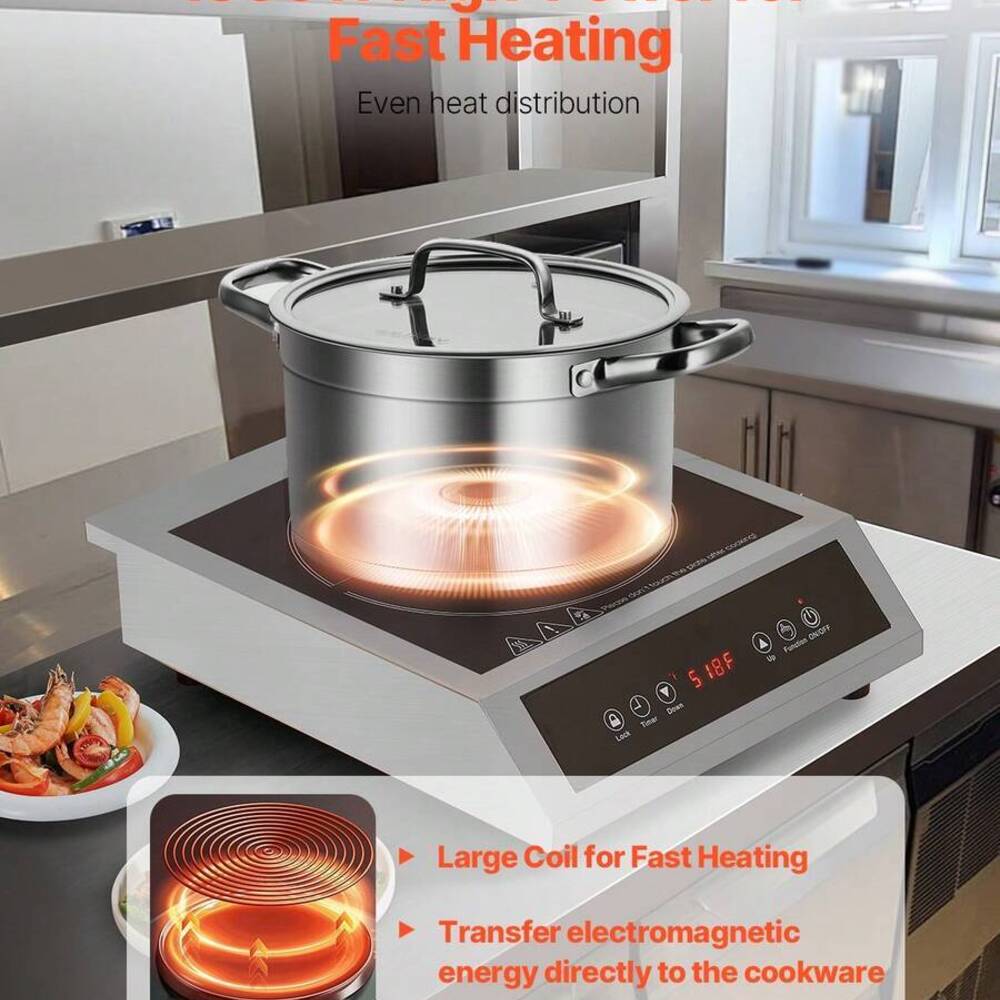 Kompor Portabel, Pembakar Kome - Induction Cooktop Portable ulasan dan harga