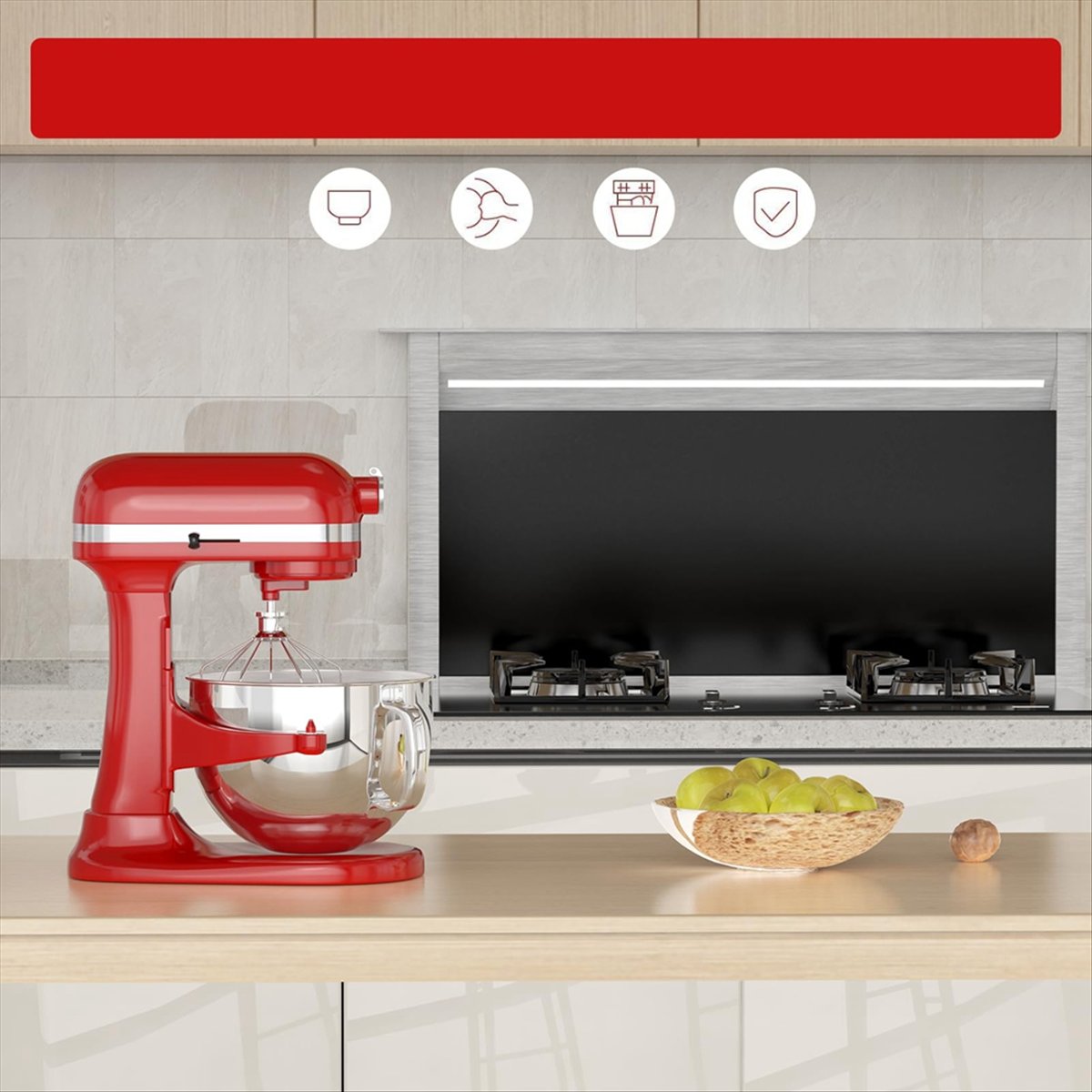 Mangkuk Mixer Baja Tahan Karat - Stand Mixer ulasan dan harga