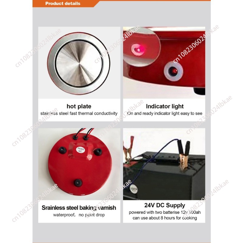 Kompor Induksi Surya 12v DC Po - Induction Cooker ulasan dan harga