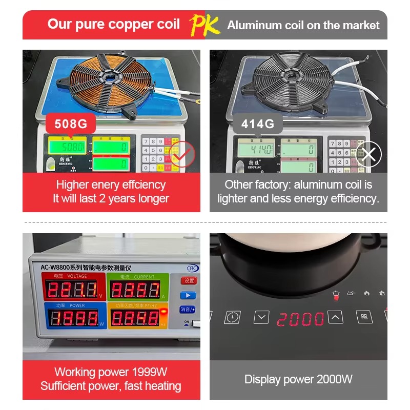 Kompor Induksi 4400W 2 Tungku  - Induction Cooker ulasan dan harga