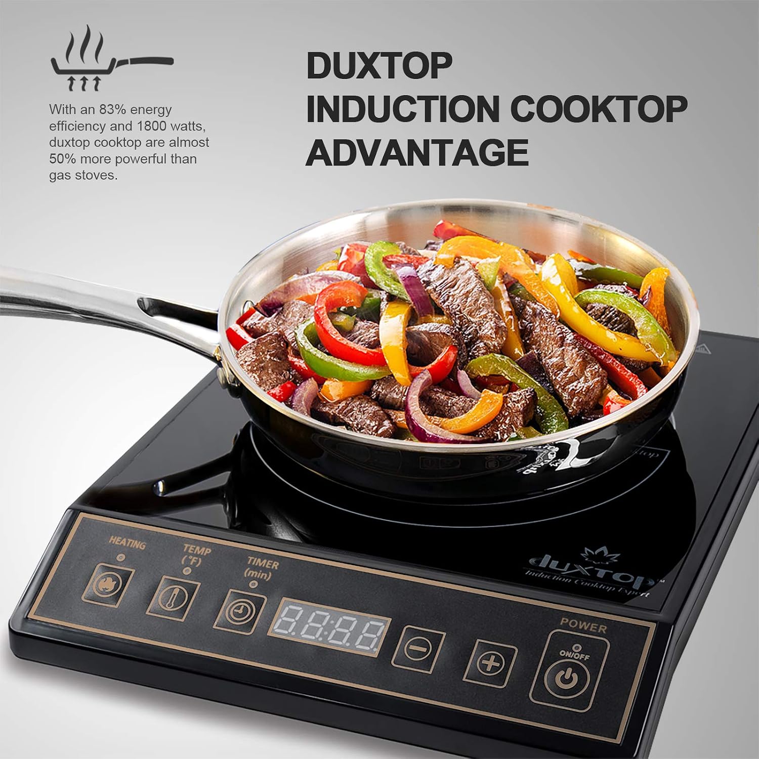 Kompor Induksi Portabel 1800W, - Induction Cooktop Portable ulasan dan harga