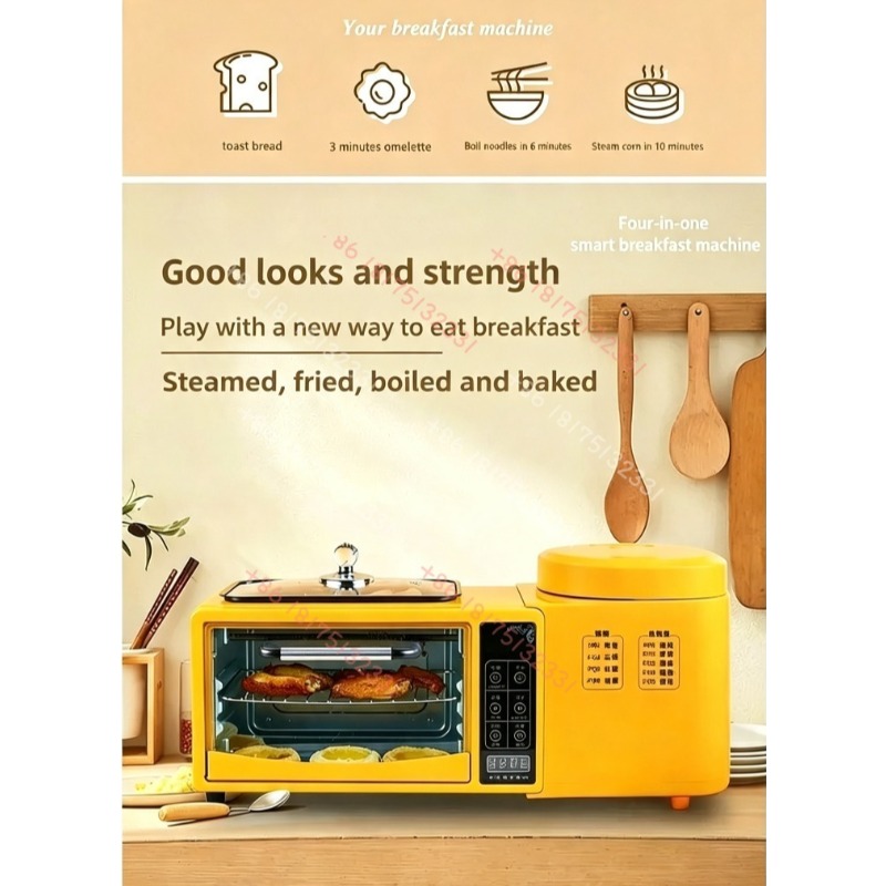 Mesin Sarapan Multifungsi 4-in - Rice Cooker ulasan dan harga
