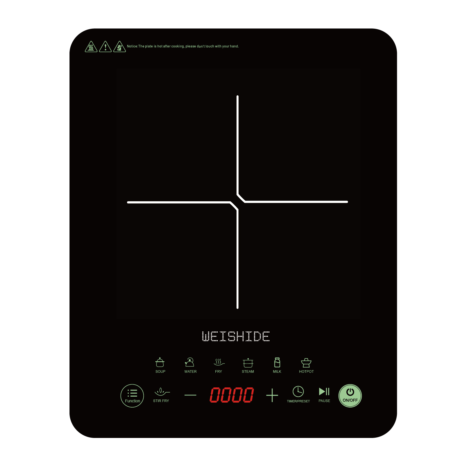Kompor Induksi Multifungsi Ker - Induction Cooktop Portable ulasan dan harga